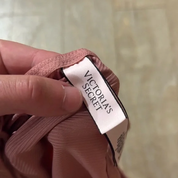 Victoria Secret Lace Bodysuit Dusty Pink Size Small - Picture 3 of 4